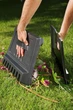 Компостер садовий пластиковий Keter E-Composter 470 л з основою (дном) (17186362) Чорний - зображення 4