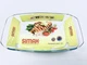 Форма для запікання скляна прямокутна Simax 38.5x21.9 см (s7266) - зображення 8