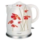 Электрочайник керамический Maestro 1.5 л (MR-066-RED FLOWERS) - изображение 1