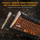 Механічна клавіатура на магнітних світчах з Hot Swap Attack SHARK R68 HE Carbon Fiber Rapid Trigger, 66key, RGB, 8K, Win/Mac OS, УКР/АНГЛ, Black/Чорна (R68B) - изображение 5