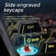 Механічна клавіатура з HOT-SWAP AJAZZ NK68 68Key, УКР/АНГЛ, NKRO, Contorus White/Біла (NK68CW) - изображение 5