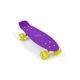 Скейт пенні борд Best Board 55 см зі світними PU колесами 6 см, ABEC-7, до 70 кг Фіолетовий - зображення 4