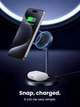 Док-станция Ugreen 2в1 Magnetic для iPhone 15-16-17|Pro|Max - AirPods - изображение 3