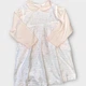 Костюм Dom Mabarrico комплект трійка 2 кофти + сарафан дитячий на дівчинку 92-98 см (3 роки) рожевий, білий - изображение 2