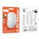 Беспроводная мышь Hoco GM42 Platino 2.4G Wireless Mouse White - изображение 4