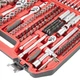 Набір інструментів 1/2" & 3/8" & 1/4" 222 од. INTERTOOL (ET-9222) - изображение 5