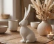 Декоративний кролик Easter Bunny (інтер’єрна фігурка, 17 см) - зображення 4