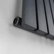 Радіатор дизайнерський Ideale Jolanda 11 10/1800/590 антрацит (бокове підключення) - изображение 3
