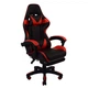Кресло геймерское игровое Bonro B-810 Red с подставкой для ног (42300049) - изображение 1