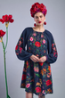 Платье мини oversize принтованое Medicine XS - изображение 1