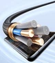 Дата-кабель переходник угловой USB - Type-C M/M Fast Charge 6A Тканевая оплетка, 0.5м (48790) - изображение 4
