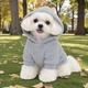 Толстовка-худи для собак мягкая флисовая серая Pet & Co M (1110) - изображение 3
