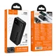 Універсальна Мобільна Батарея Power Bank Hoco J154A Victorious 22.5W+PD20W fully compatible 20000mAh Чорний - изображение 2