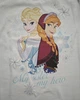 Детская футболка с Frozen для девочки Disney 18-24 мес, 86 - 92 см, Белая - изображение 2