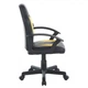 Кресло геймерское игровое Bonro B-043 черно-желтое (42400423) - изображение 3