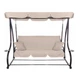Качеля садовая Bonro Garden BW-002 3-х местная бежевая 42400949 - изображение 2