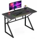 Стол компьютерный игровой лофт 120×60 см Bonro 276 черный (42400382) толщина металла 0,5 мм - изображение 1