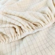 Чехлы на табурет круглые 2 шт Love You Corn Fleece айвори, на резинке (86183) - изображение 5