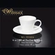 Чашка кофейная с блюдцем фарфор Wilmax 180 мл (WL-993004) - изображение 2