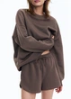 Шорти H&M 11287 Темний бежевий XL (1030) - изображение 1