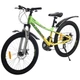 Велосипед SPARK NERO (колеса – 24", стальная рама – 12") салатовый с желтым - изображение 4