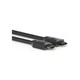 Кабель мультимедійний DisplayPort M to DisplayPort M 3.0m V1.2 4K60Hz black HP (HP_DHC-DP01-3M) - изображение 3
