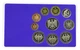 Набор монет Германия набор из 10 монет 1990 Proof F 1, 2, 5, 10, 50 пфеннигов, 1, 2, 2, 2, 5 марок в сувенирной упаковке - изображение 2
