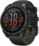 Смарт-годинник Garmin Fenix 8 43mm AMOLED Sapphire Carbon Gray DLC Tit. w. Black/Pebble Gray S. Band (010-02903-20/21/28) - изображение 1