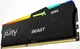 Пам'ять для настільних комп'ютерів Kingston FURY 128 GB (2x64GB) DDR5 5600 MHz Beast Black RGB EXPO (KF556C40BBAK2-128) - изображение 5