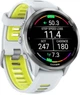 Смарт-часи Garmin Forerunner 970 Titanium w. Whitestone Case та Whitestone/T. Amp Yellow Band (010-02969-01/11/61) - зображення 4
