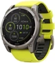 Смарт-годинник Garmin Fenix 8 51mm Solar Sapphire Titanium w. Amp Yellow/Graphite Silicone Band (010-02907-20/21) - изображение 1