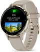 Смарт-годинник Garmin Venu 3S Soft Gold S. Steel Bezel w. Dust Rose Case and S. Band (010-02785-03/53) - изображение 4