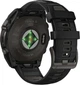 Спортивний годинник Garmin Fenix 8 47mm Solar Sapphire Carbon Gray DLC Titanium w. Black/Pebble Gray S. Band (010-02906-10/11) - изображение 2