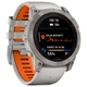 Смарт-годинник Garmin Fenix 7X Pro Sapphire Solar Titanium w. Fog Gray/Ember O. Band (010-02778-14/15/64) - изображение 3