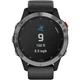 Смарт-годинник Garmin Fenix 6 Solar Silver with black band (010-02410-00) - изображение 2