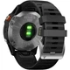 Смарт-годинник Garmin Fenix 6 Solar Silver with black band (010-02410-00) - изображение 7