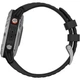 Смарт-годинник Garmin Fenix 6 Solar Silver with black band (010-02410-00) - изображение 8