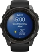 Спортивний годинник Garmin Fenix 8 51mm AMOLED Sapphire Carbon Gray DLC Titanium w. Black/Pebble Gray S. Band (010-02905-20/21) - изображение 3