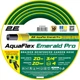 Шланг садовий 2Е AquaFlex Emerald Pro 3/4" 20м 4 шари 20бар -10…+60°C - зображення 1