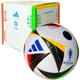 Футбольний м'яч Adidas Fussballliebe Euro 2024 League Box розмір 5, біло-чорний - изображение 5