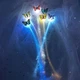 Заколка LED бабочка с подсветкой на батарейках - изображение 12