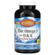 Carlson, Elite Omega-3, з вітамінами D і K, натуральний смак лимону, 180 капсул (CAR-17520) - изображение 1