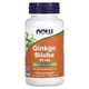 Гінкго білоба NOW Foods (Ginkgo Biloba) 60 мг 120 вегетаріанських капсул (NOW-04687) - зображення 1