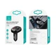 Адаптер автомобільний USAMS with Bluetooth FM Digital Display US-CC143 C25 |2USB/1Type-C, 3A/50W, QC/PD, TF| Black - изображение 2