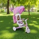 Біговел Tri-cycle 6in1 Milano 002 pink, Розовый - изображение 3