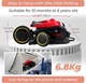 Складаний велосипед-трансформер 7в1 Tri-cycle PA66 Реверсивне сидіння 360°, батьківська ручка, компактний для літака Зелений - зображення 8