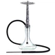 Кальян Tiaga Hookah Astra Crystal Silver на колбе Craft Clear 57 см - изображение 1