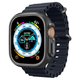 Чохол-накладка Spigen для Apple Watch Ultra (49mm), Thin Fit, Black - зображення 3