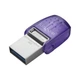 Накопичувач Kingston 256GB USB 3.2 Type-A + Type-C DT microDuo 3C R200MB/s - изображение 7