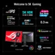 Монітор Asus 27" ROG Strix 5K XG27JCG 2xHDMI, DP, USB-C, 3xUSB, IPS, 5120x2880, 180Hz, 0.03ms, DCI-P3 97%, FreeSync, Pivot, HDR600 - изображение 2